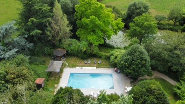 Chambres D'Hotes Les Vignes Montcet Exteriér fotografie